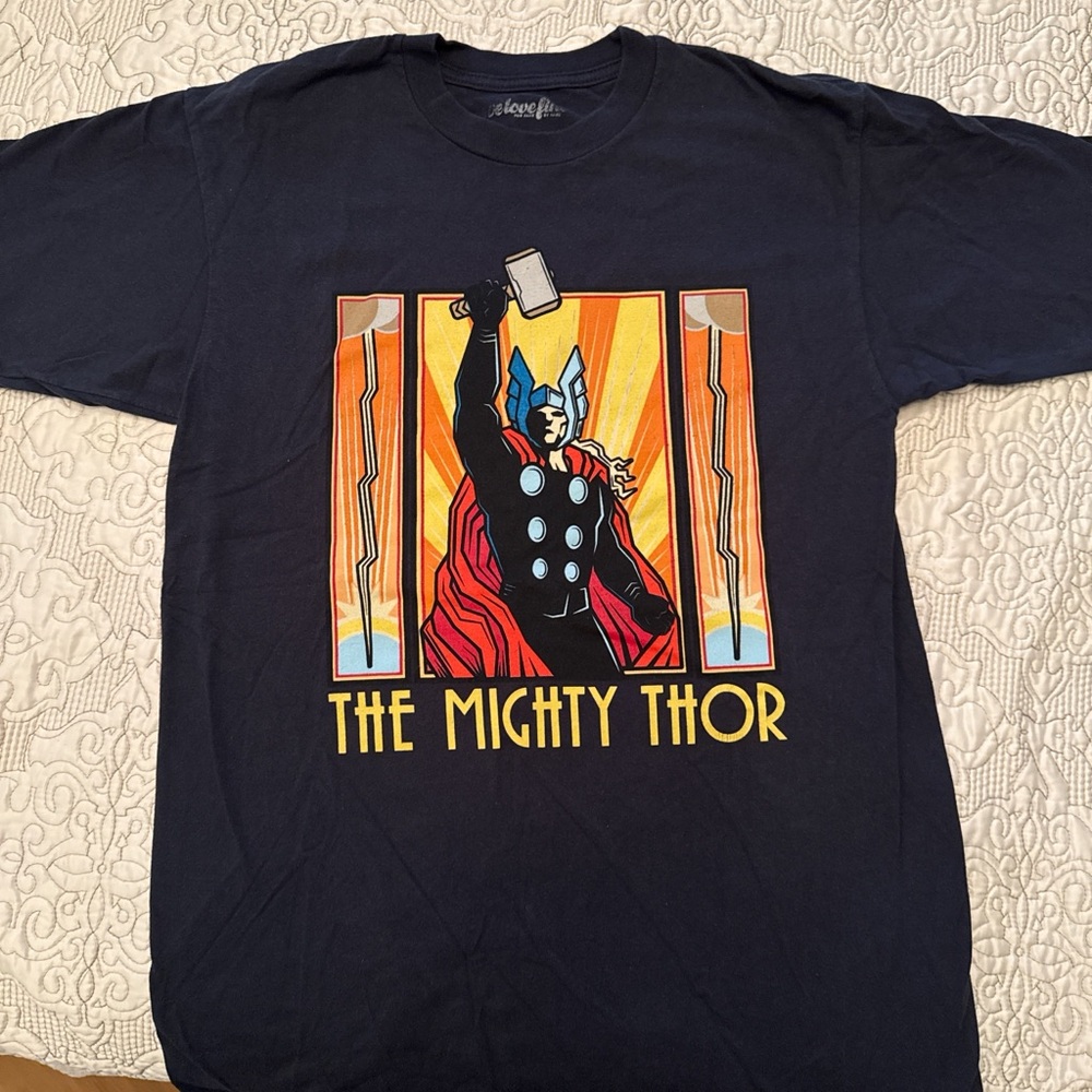 Marvel Thor Graphic Tee - Black and Red